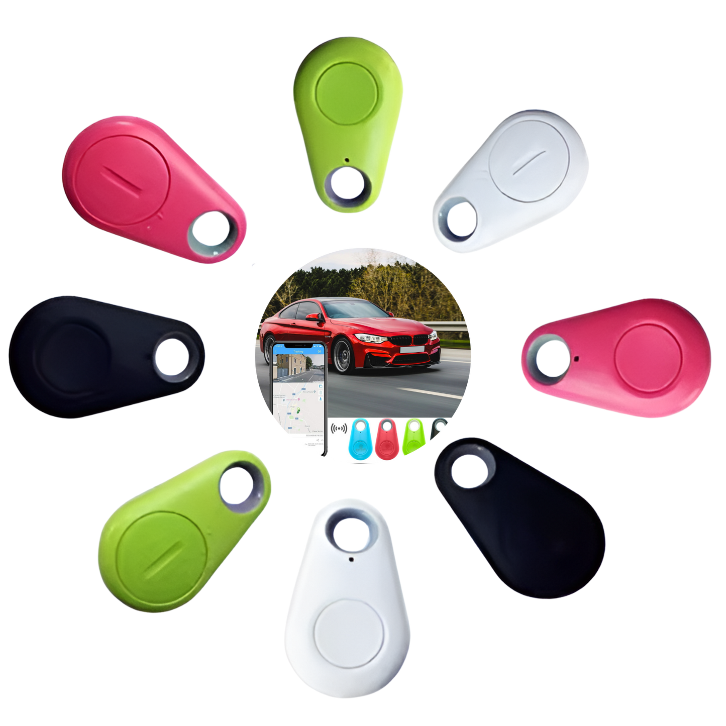 Smart Wireless 4.0 Key anti Lost Finder Tracker Alarm Gps Locator Wireless Positioning Wallet Pet Key