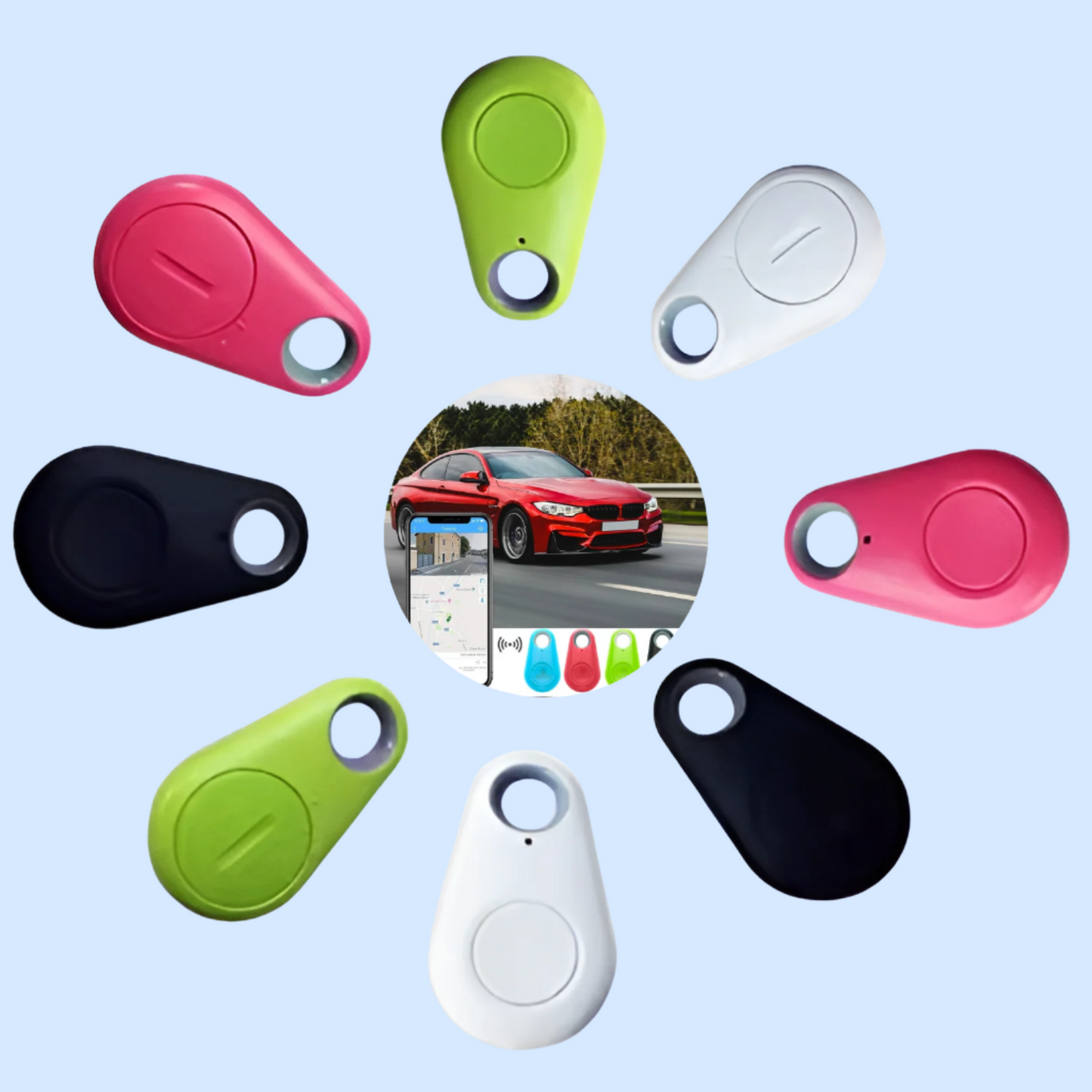 Smart Wireless 4.0 Key anti Lost Finder Tracker Alarm Gps Locator Wireless Positioning Wallet Pet Key